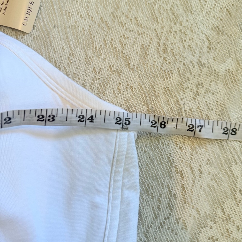 NWT Cacique comfort solutions cotton no wire bra - Picture 4 of 8
